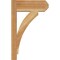 Ekena Millwork Thorton Craftsman Rough Sawn Outlooker, Western Red Cedar, 6"W x 14"D x 22"H OUT06X14X22THR04RWR - alternate 4